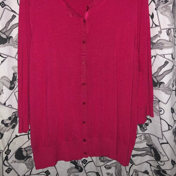 Pink Cardigan - Picture 2 of 6